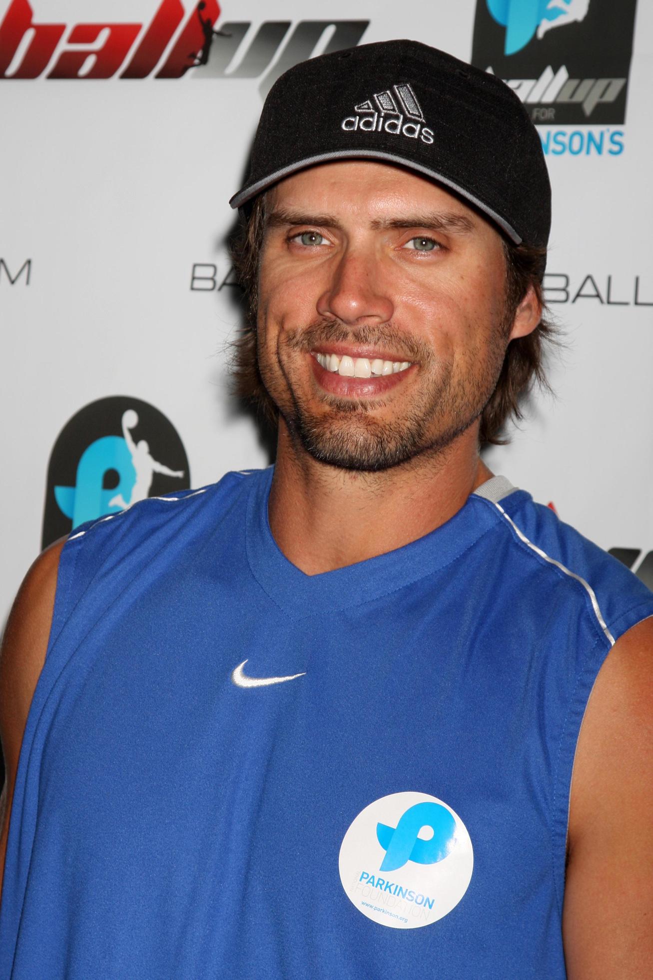 LOS ANGELES, MAY 1 Joshua Morrow arriving at the 1st Annual Ball Up Celebrity Streetball Game