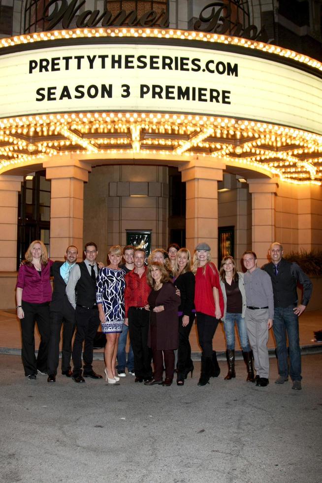LOS ANGELES, OCT 27 - Pretty the Series Cast, arrives at the Pretty Season 3 Webseries Screening at Warner Brother Studio on October 27, 2011 in Burbank, CA photo
