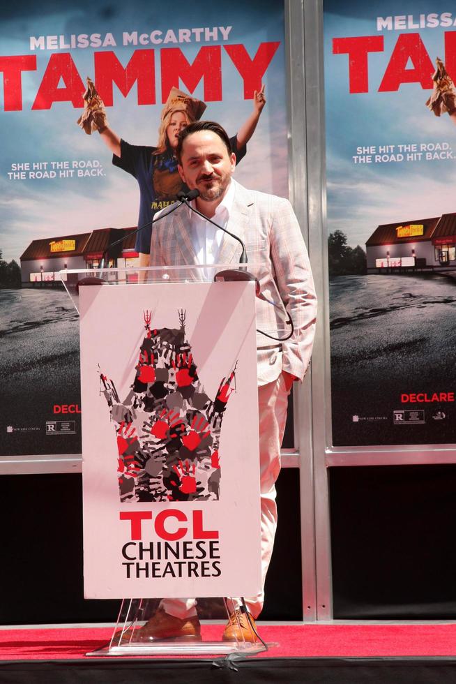 LOS ANGELES, JUL 2 - Ben Falcone at the Melissa McCarthy Hand and Footprint Ceremony at the TCL Chinese Theater on July 2, 2014 in Los Angeles, CA photo