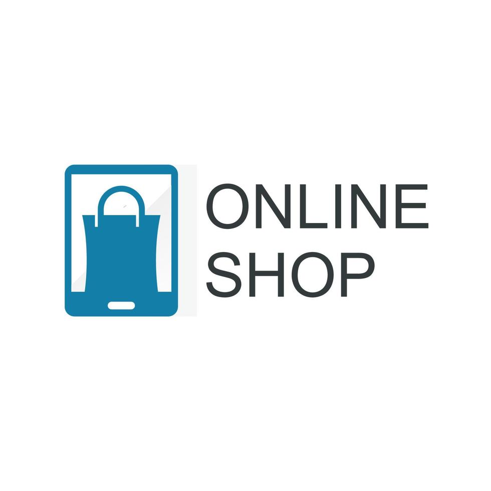 Online Shop Logo vector