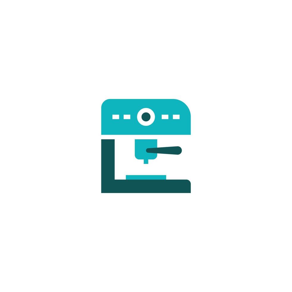 Coffee machine espresso machine line icon. linear style sign for mobile concept and web design. Outline vector icon. Symbol, logo illustration. Vector graphic
