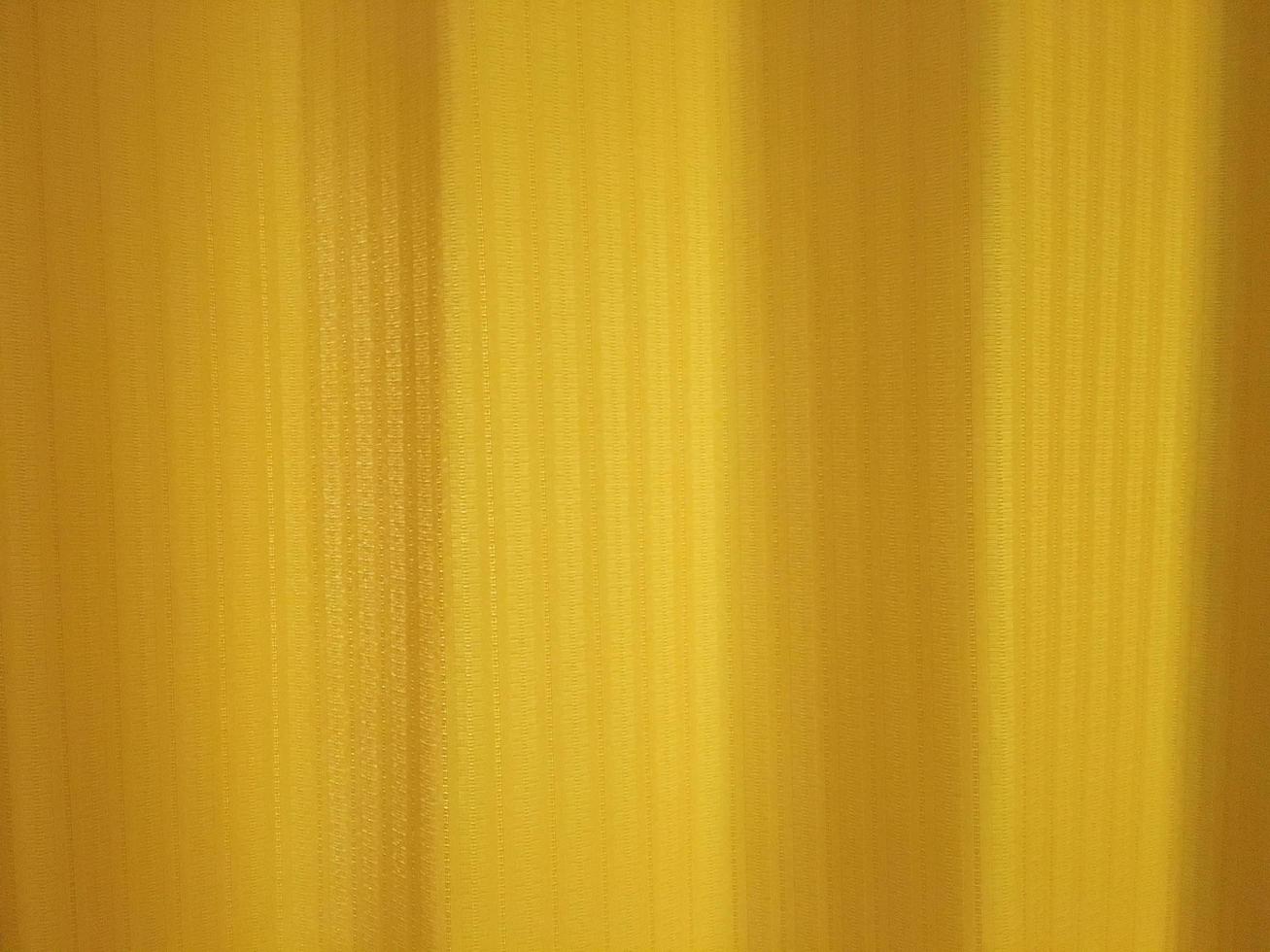 Light brown curtains and soft have light the scenery the outside. photo