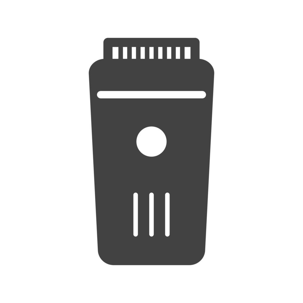 Trimmer I Glyph Black Icon vector