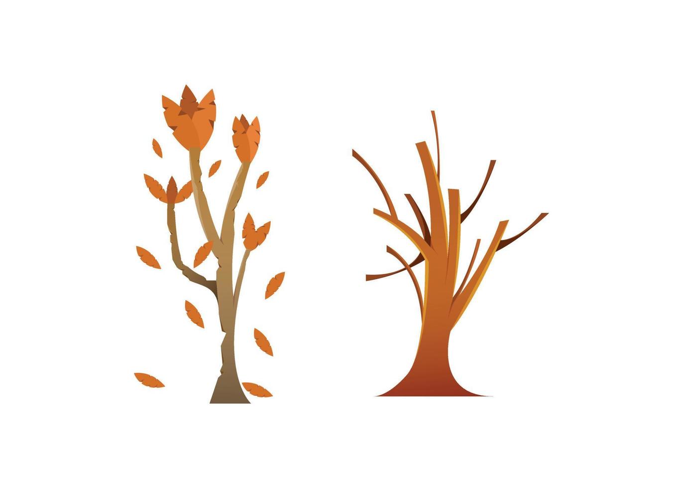 Withered Tree Illustration vector