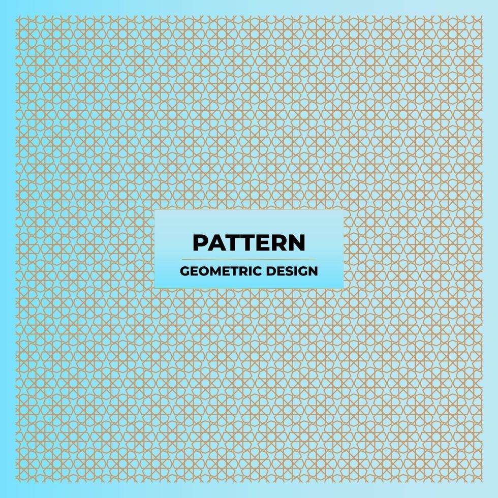 Geometric pattern design vector