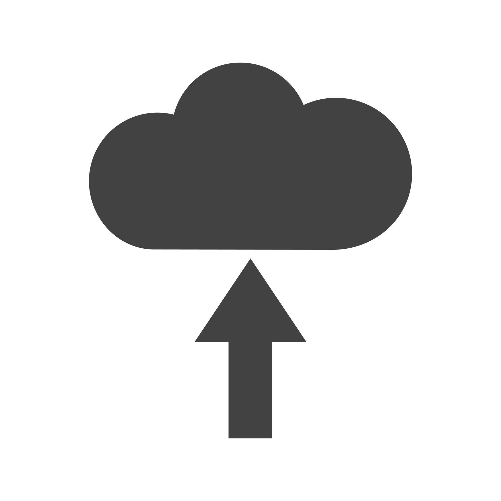 Upload to Cloud Glyph Black Icon 8303204 Vector Art at Vecteezy