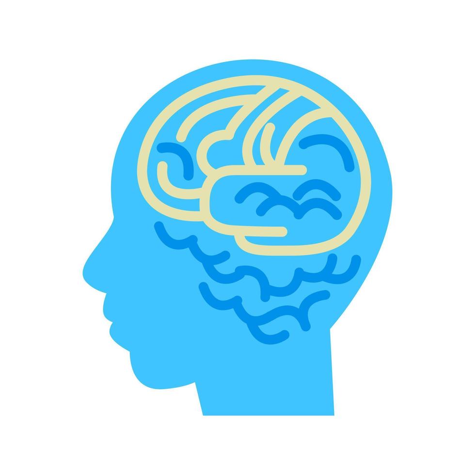 Internet Knowledge Flat Multicolor Icon vector