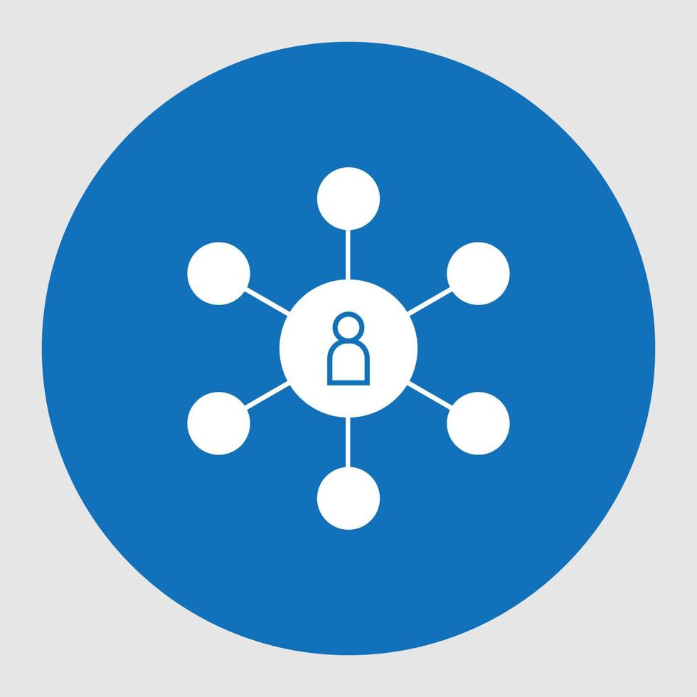 Seo User Icon Vector