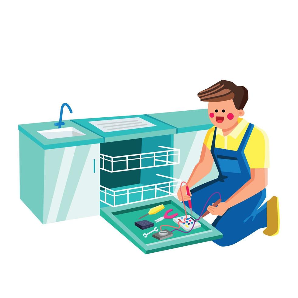 Electric Appliances Services Maintenance Vector