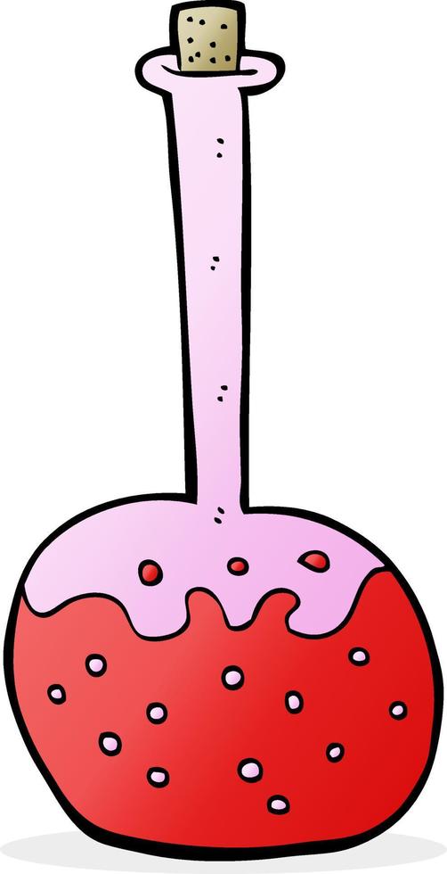 cartoon chemical potion vector