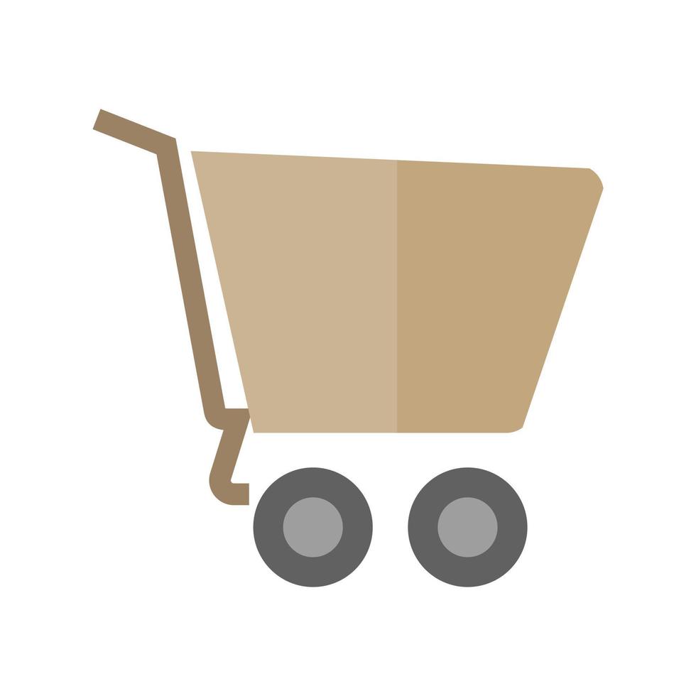 Empty Cart Flat Multicolor Icon 8308308 Vector Art at Vecteezy