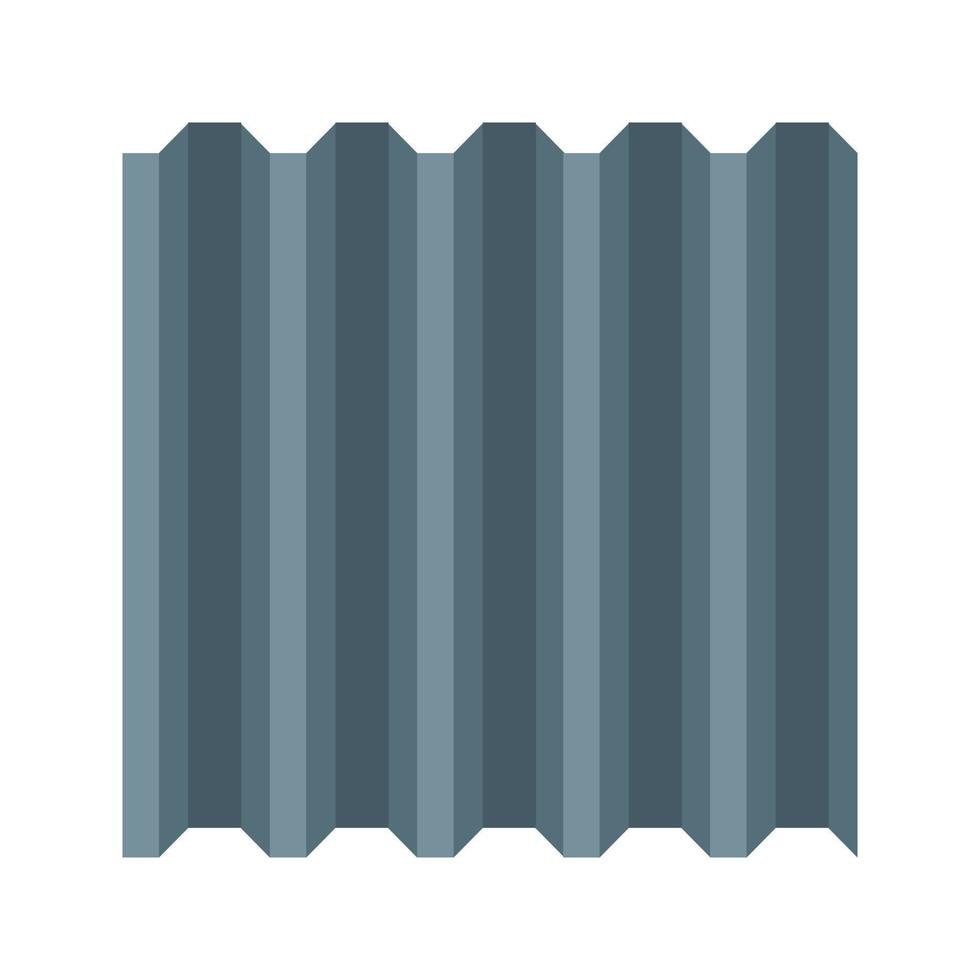 Metal Sheet Flat Multicolor Icon vector