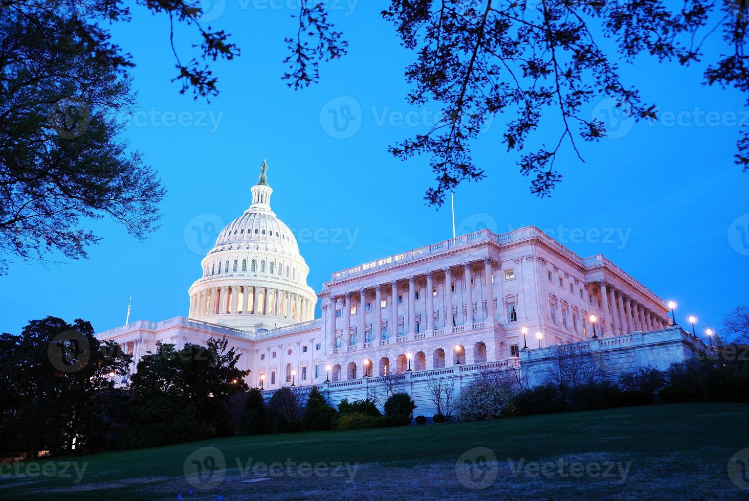 primer plano de capitol hill, washington dc foto