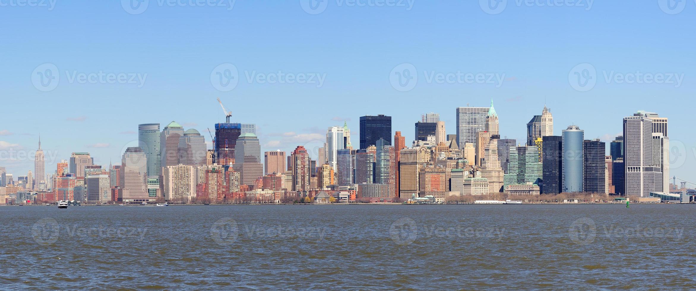 New York City Manhattan skyline panorama photo