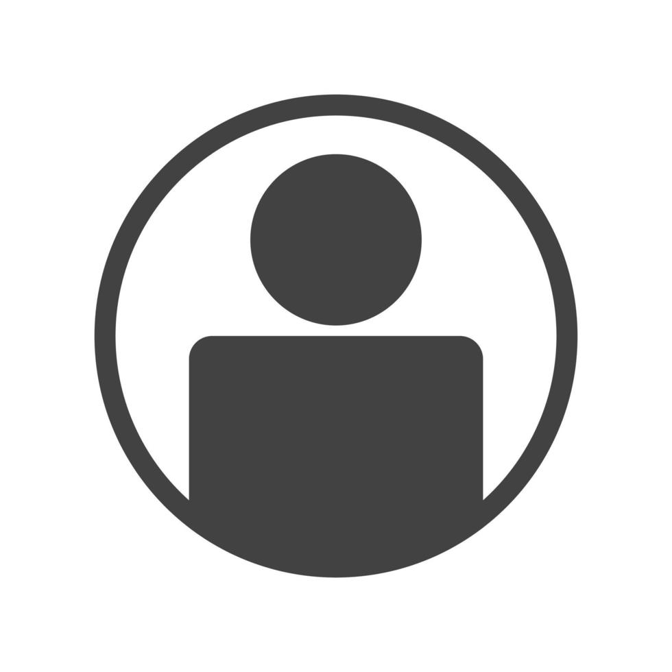 Account Circle Glyph Black Icon 8310479 Vector Art at Vecteezy