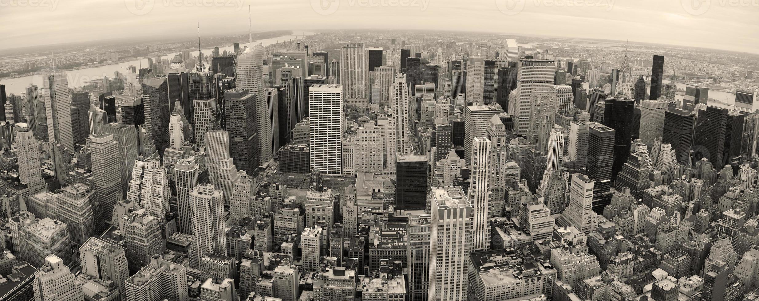 New York City manhattan panorama photo