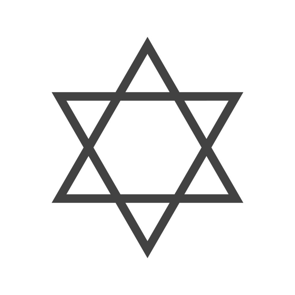 Star IV Glyph Black Icon vector