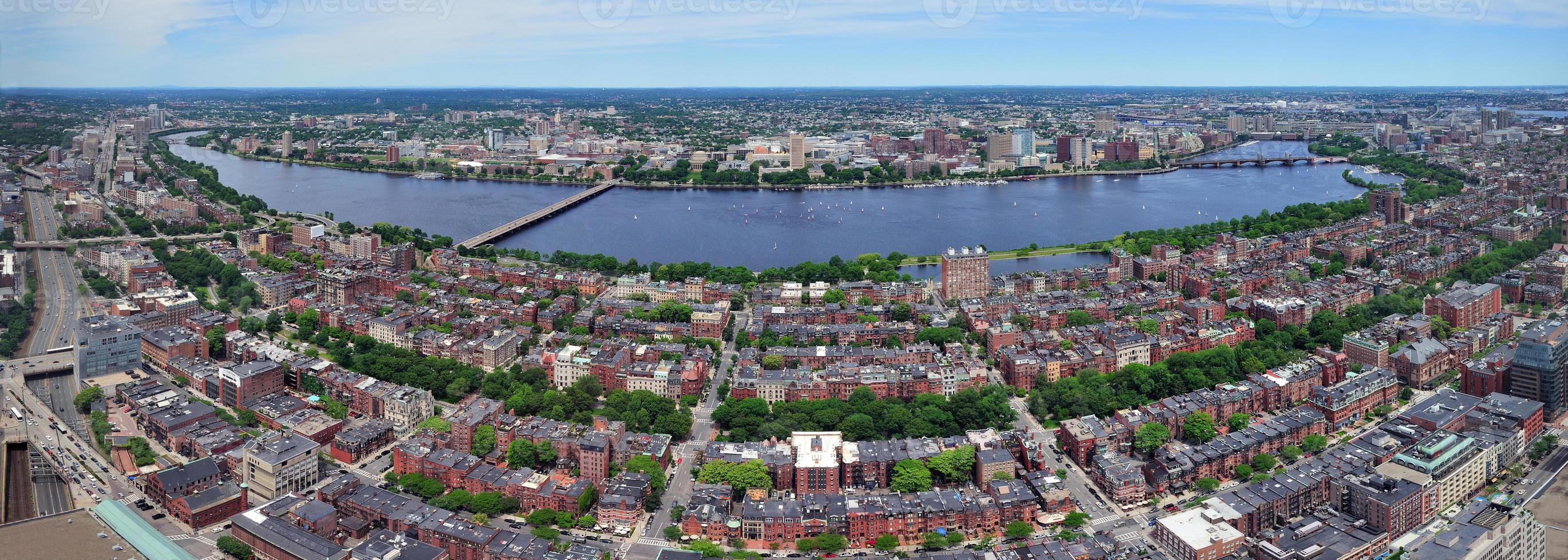 Boston Panorama and Cambridge photo