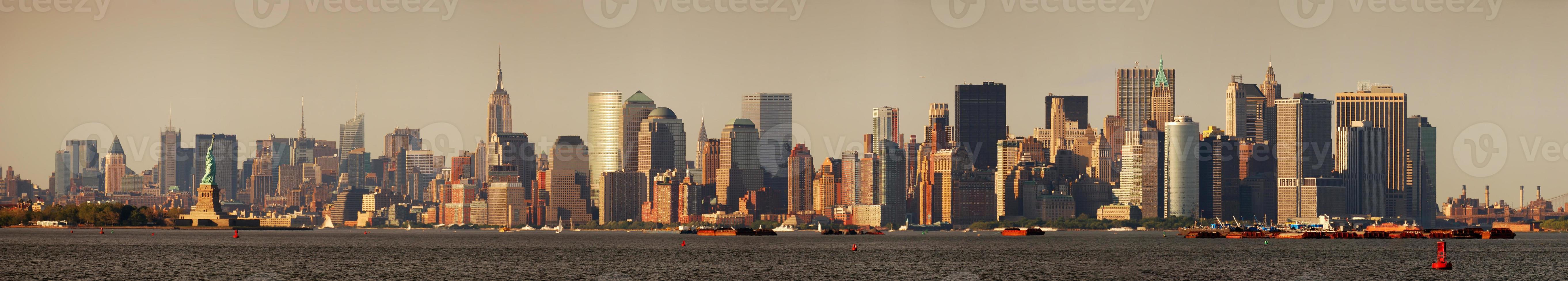 New York City panorama photo