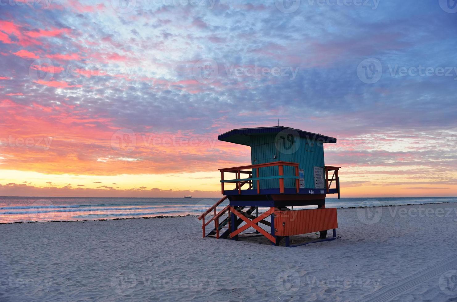 Miami South Beach sunrise photo