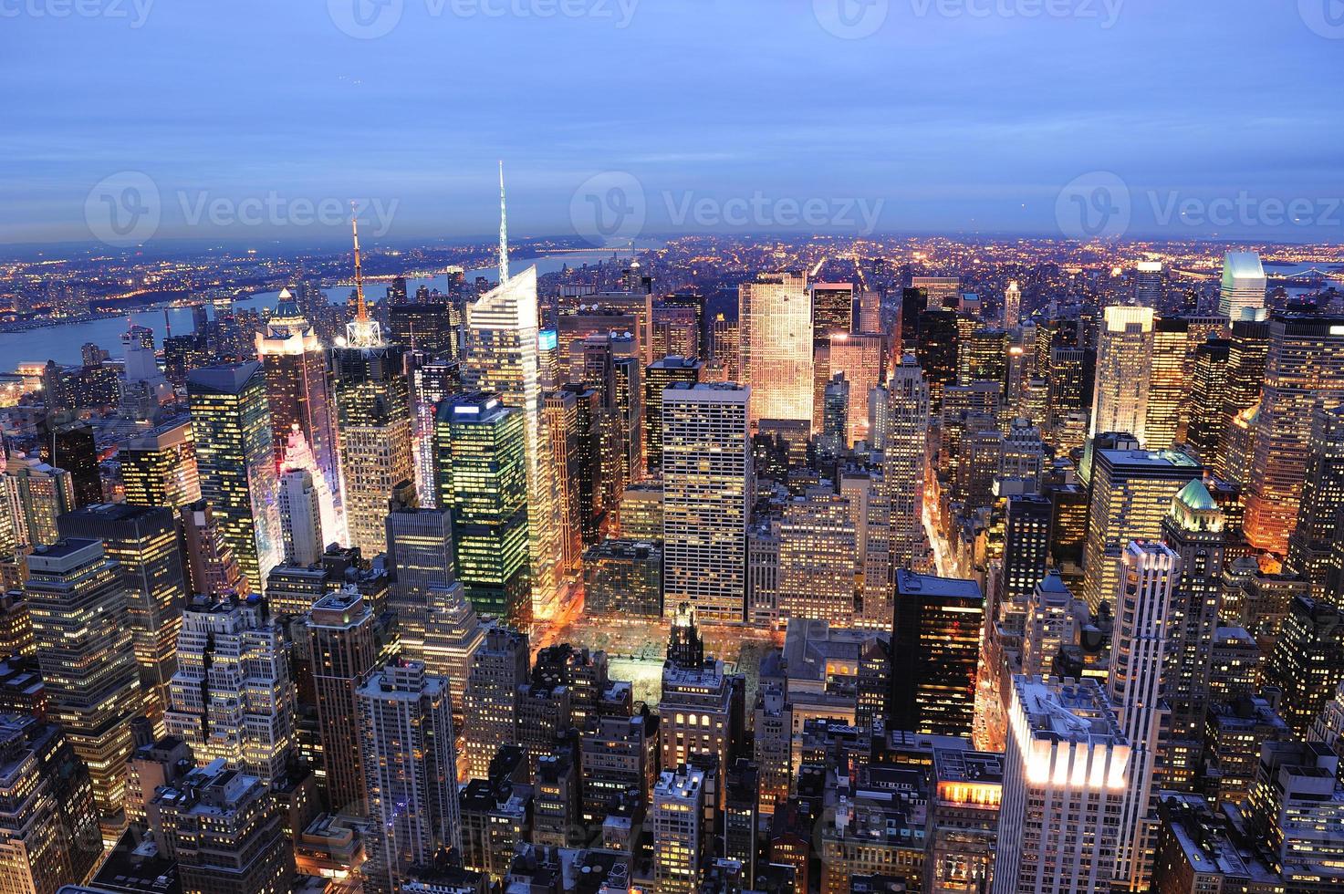 New York City Manhattan Times Square night photo