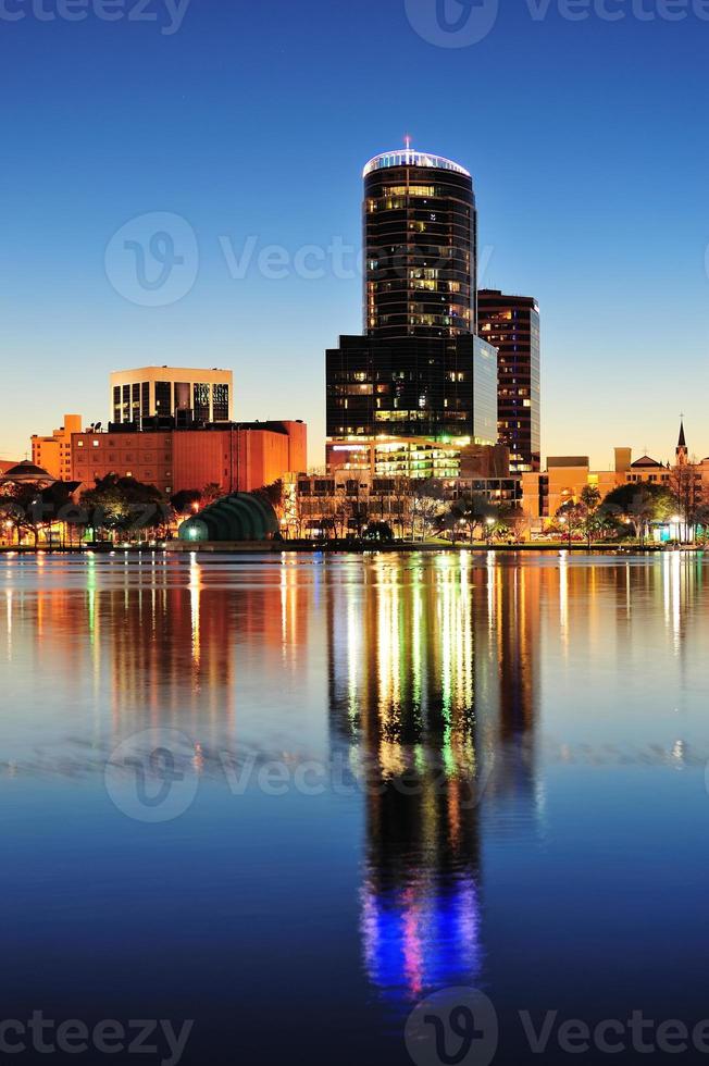 Orlando at night photo