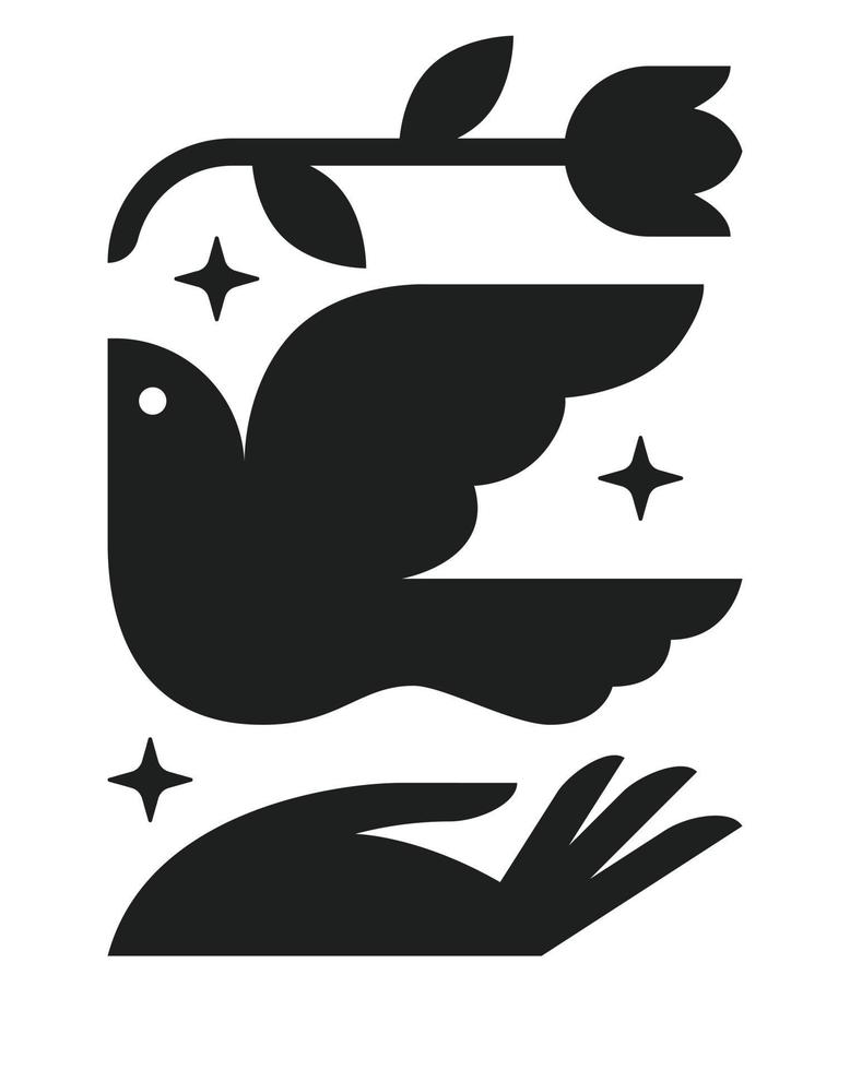 Peace No War Symbol vector