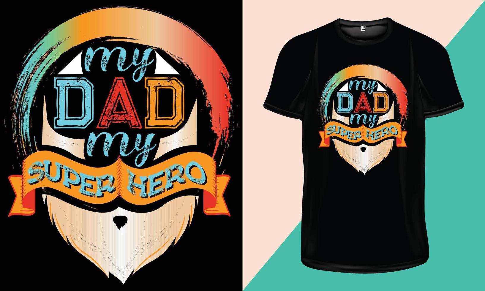 Camiseta dia del padre superheroe sale