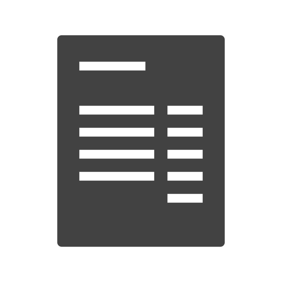 Dollar Bills Glyph Black Icon vector