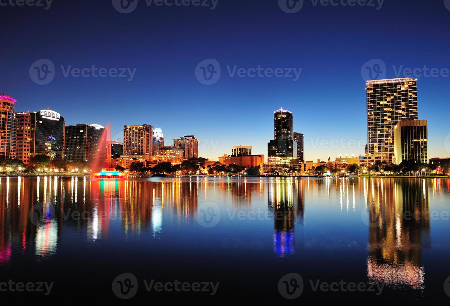 Orlando at night photo