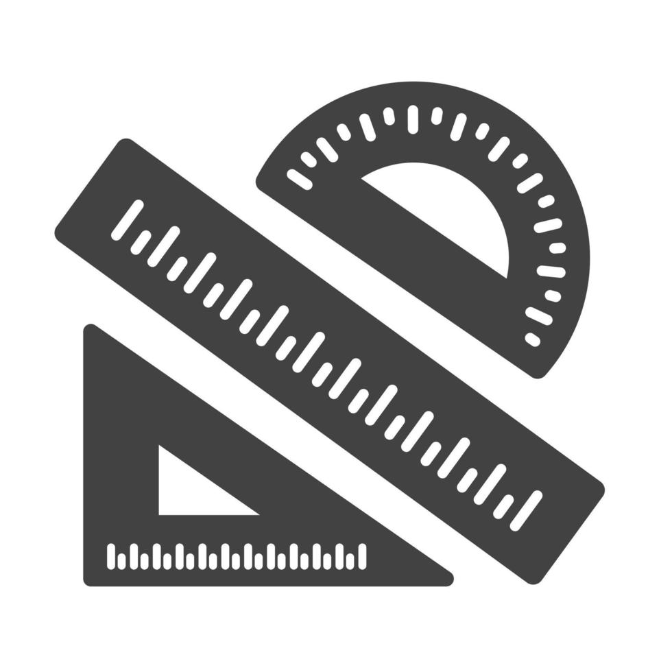 Geometry Set Glyph Black Icon vector