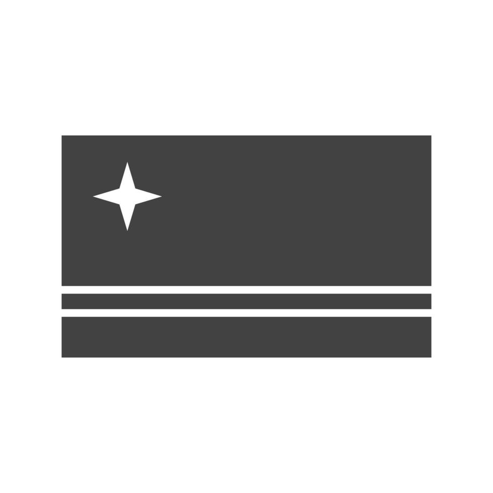 Aruba Glyph Black Icon vector