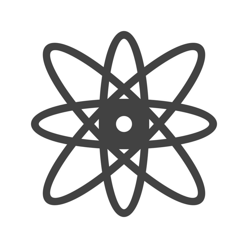 Science Glyph Black Icon vector