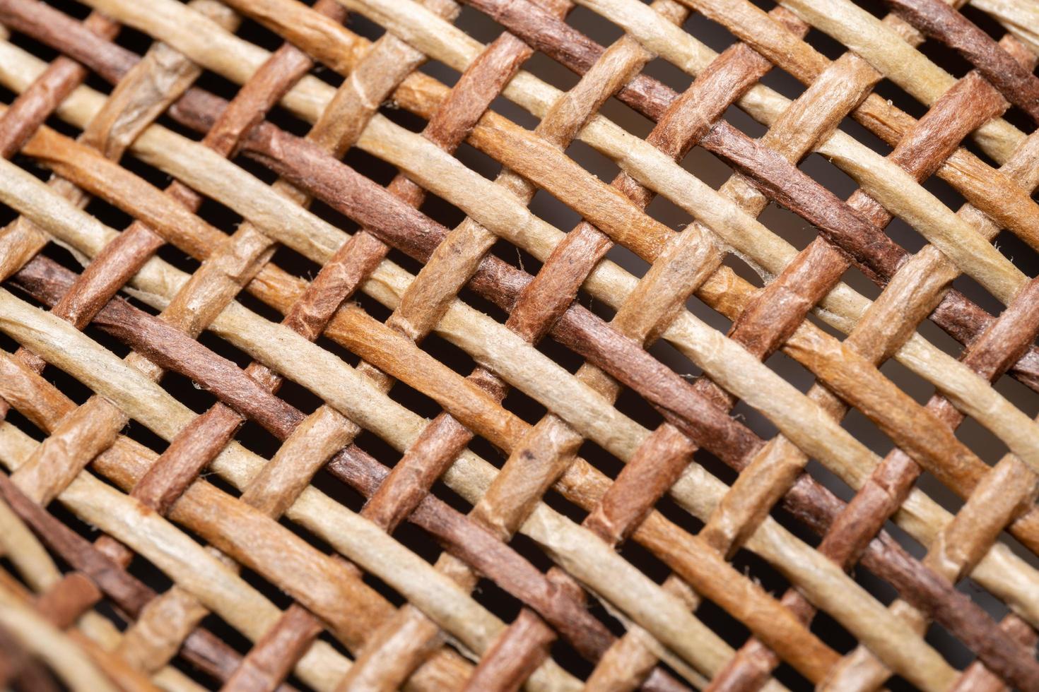 Textured linen or cotton burlap with binding brown fibres. Rough burlap sack texture. Weave woven sackcloth with natural fiber close up. Rustic vintage view. simple fabric texture for background photo