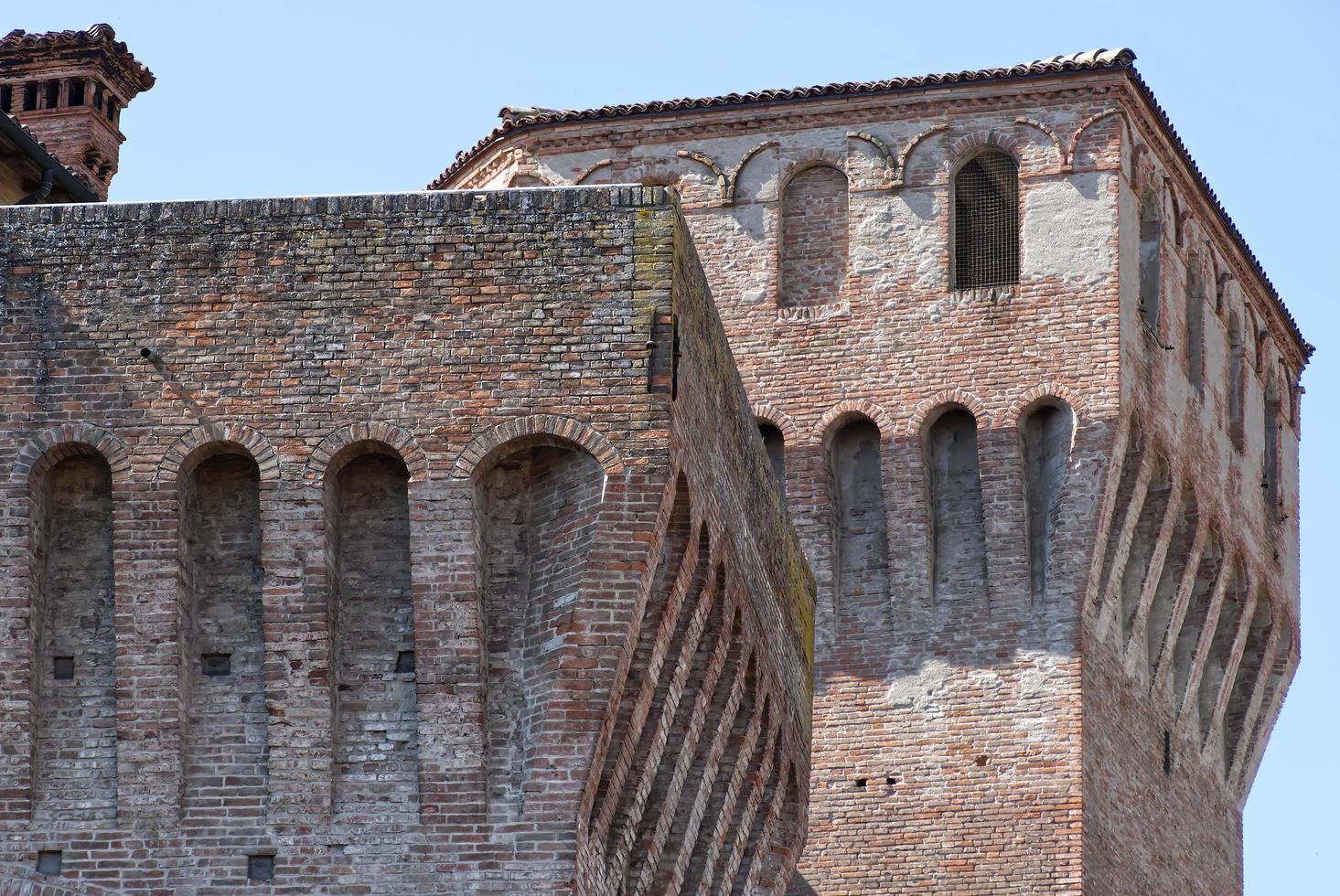 Ancient medieval Castle of Vignola La Rocca di Vignola. Modena, Italy. photo