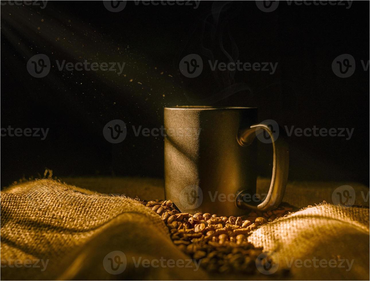 Morning coffee vibes photo