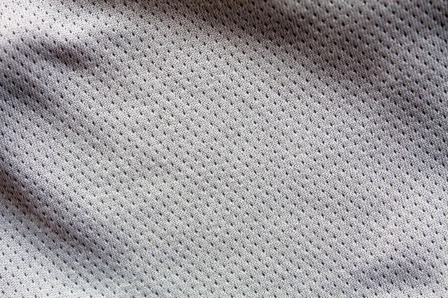 gray color sports clothing fabric jersey photo