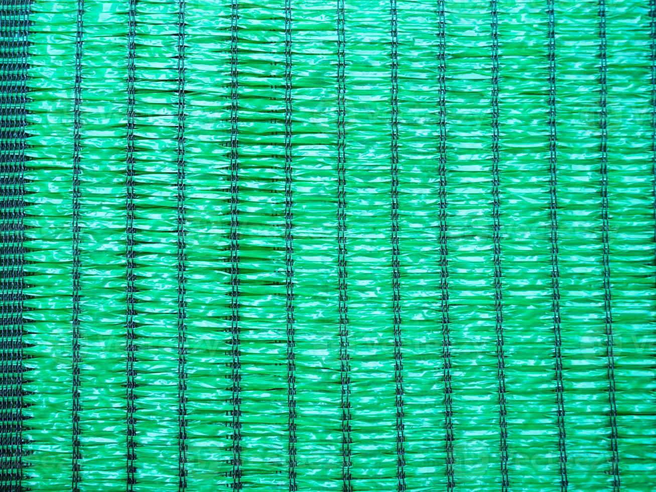 Green Shading Net texture closeup photo