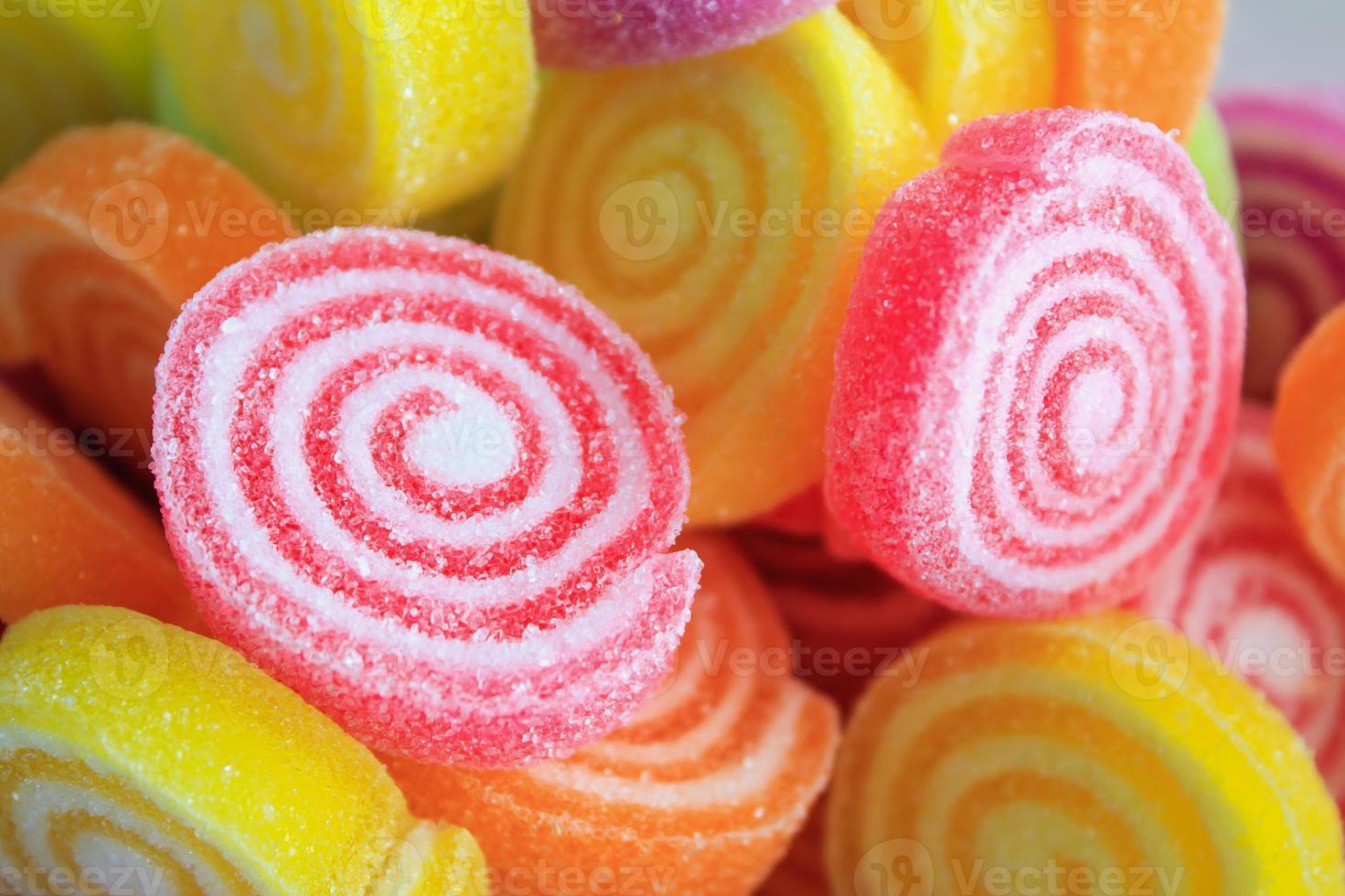 colorful sweet jelly candies photo