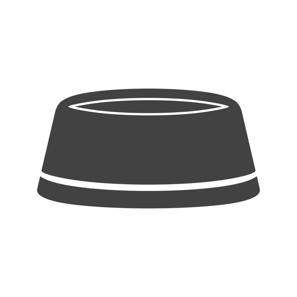 Cap Glyph Black Icon vector