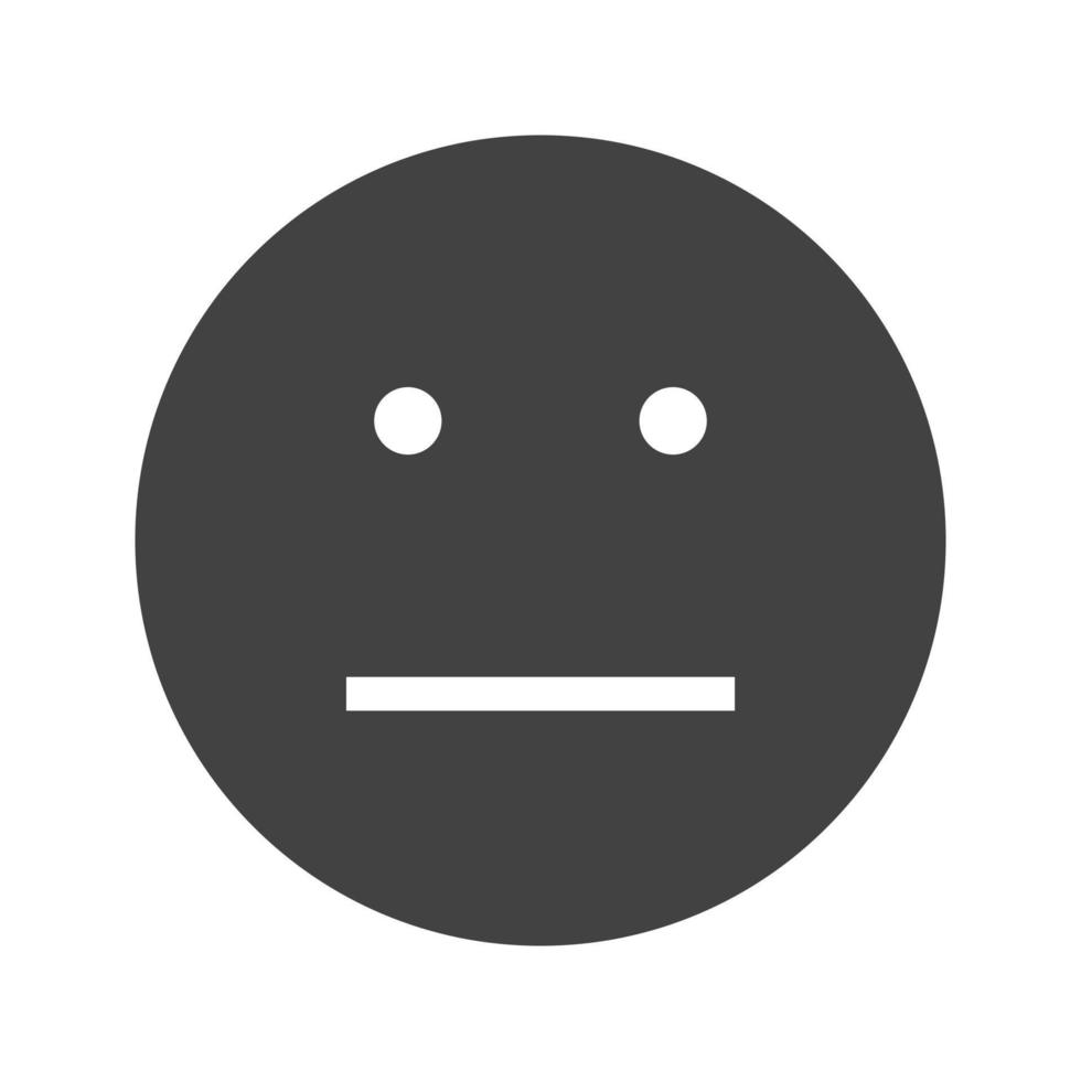 Not Talking Glyph Black Icon vector