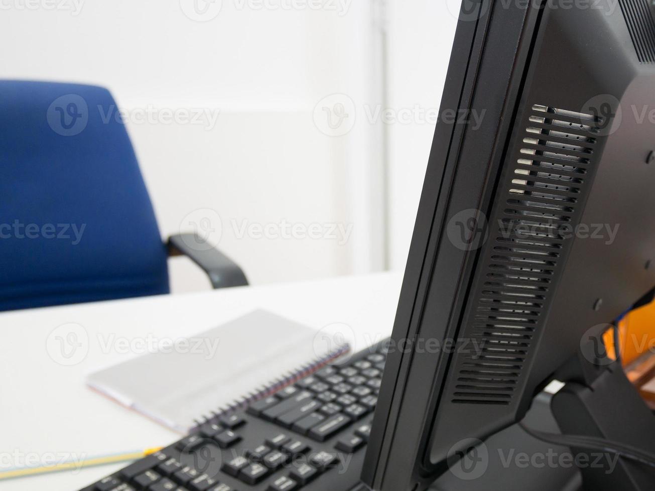 Office desk background photo