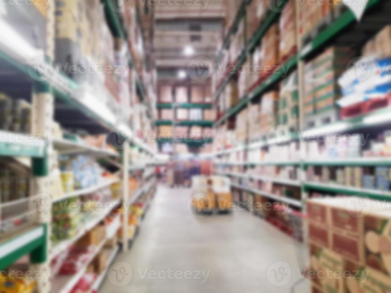 supermarket blur background photo