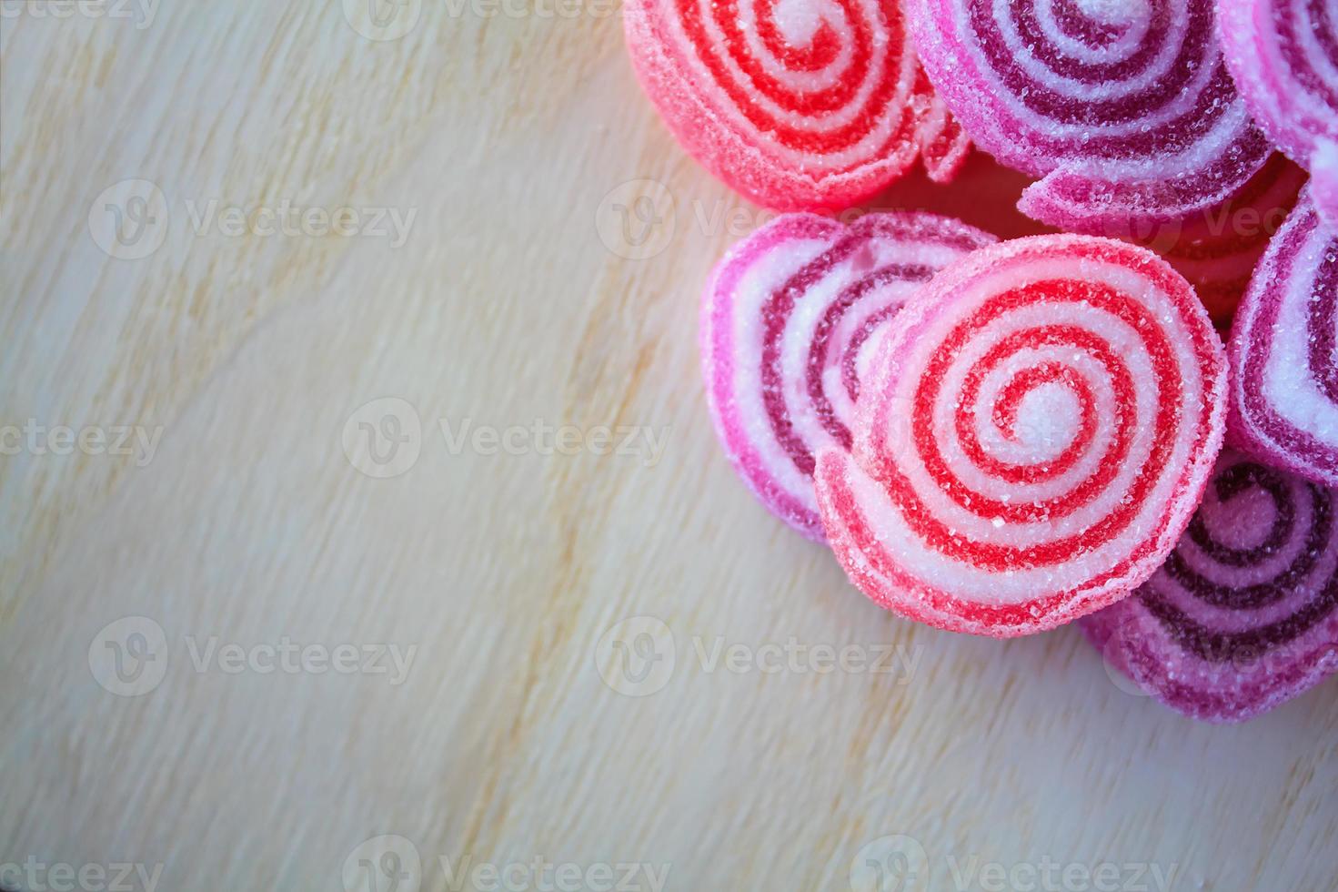 colorful sweet jelly candies photo