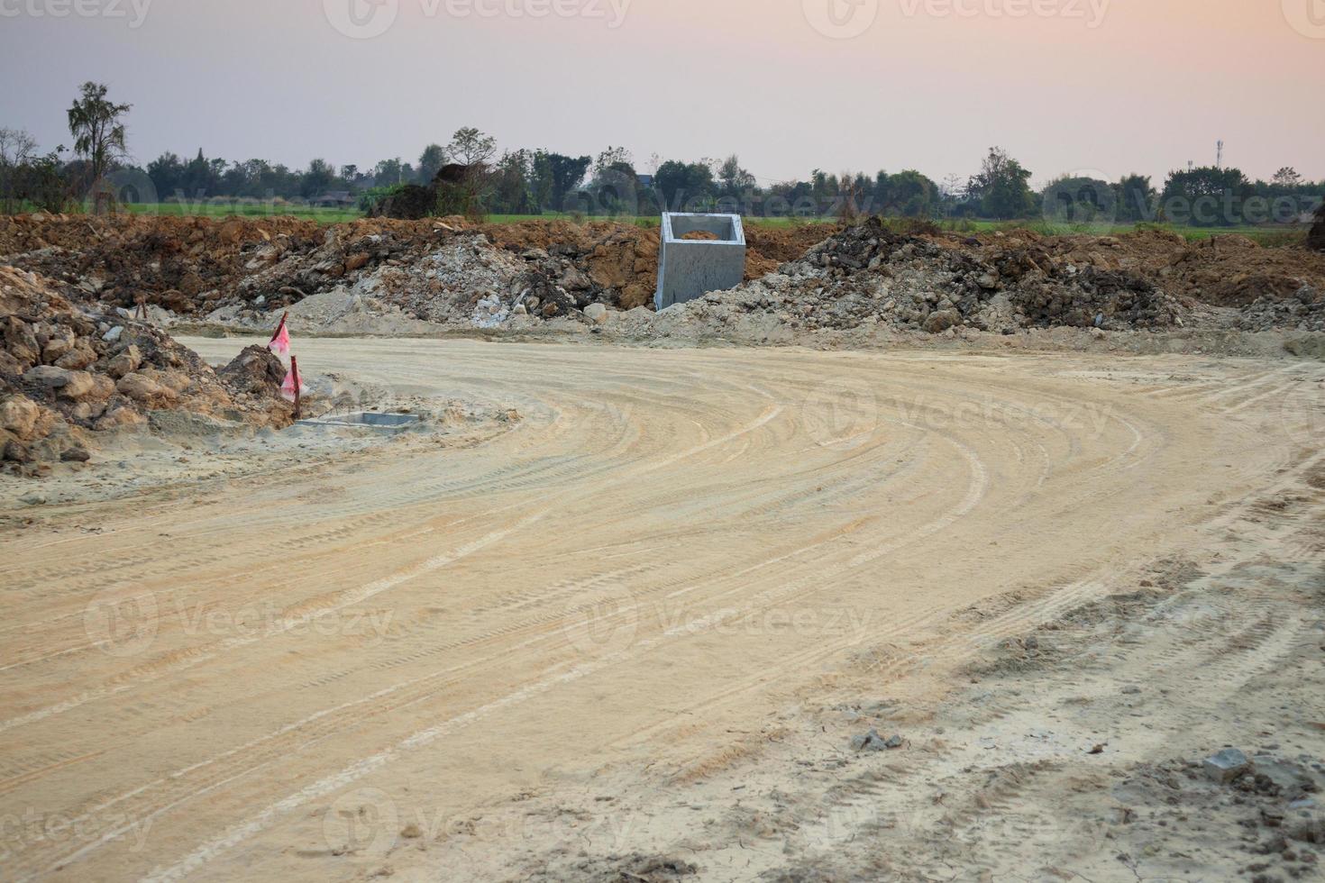 construction site background photo
