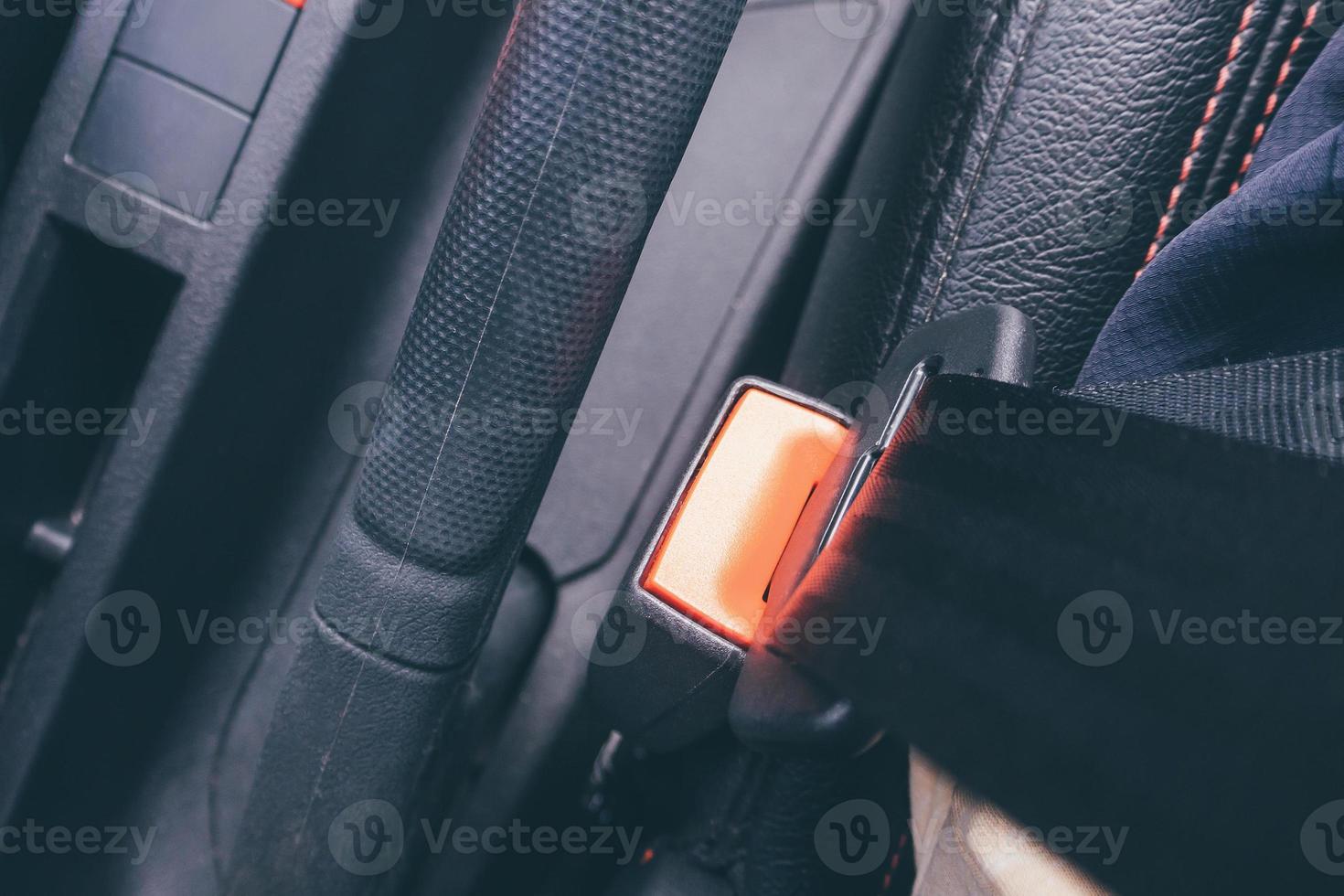 Seat Belt in the car photo