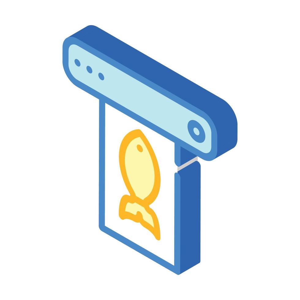 household vacuum sealer isometric icon vector illustration