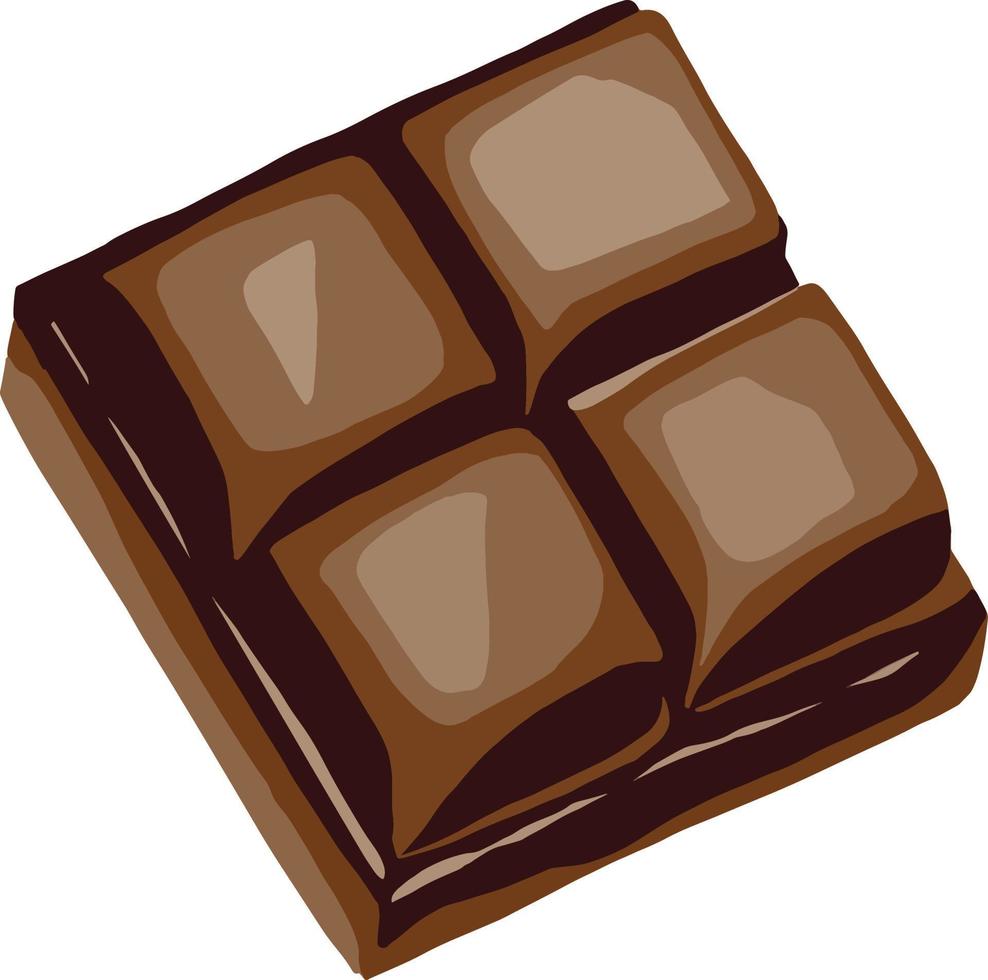 chocolates and flocks bright and juicy illustration vector