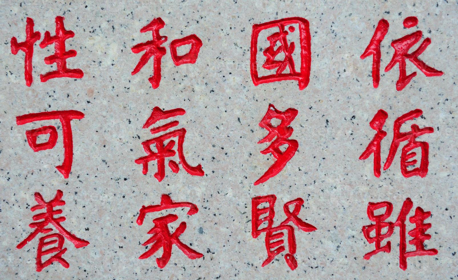 Chinese character background photo