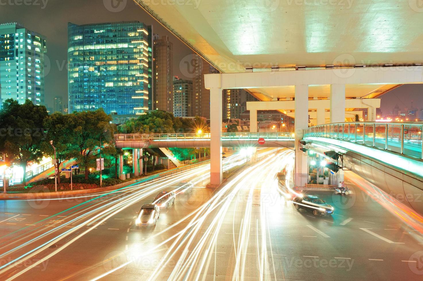 Highway bridge in Shanghai photo